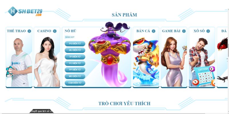 Giới thiệu game Nổ hũ Shbet